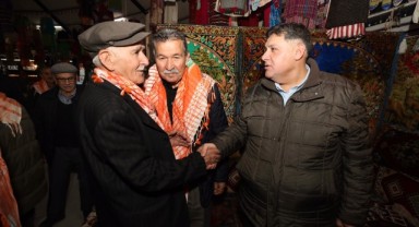 Başkan V. Özkan’dan yörük çadırına ziyaret