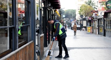 Bornova Merkez’de detaylı temizlik