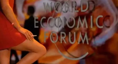Davos'a eskortlar damga vurdu