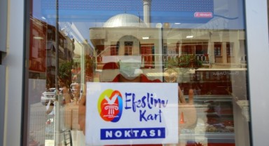 Efeslim Kart desteği artarak sürüyor: 1115 haneye 2 milyon 446 bin tl'lik destek