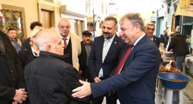 İl Başkanı Aslanoğlu’ndan Bornova turu