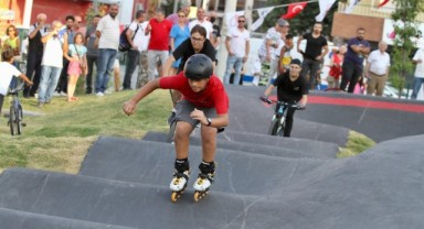 Karşıyaka'da bir ilk: 'Pump Track yarışı'