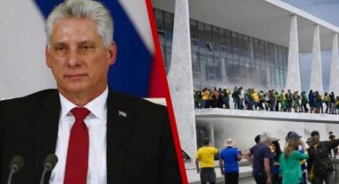 Küba Devlet Başkanı Diaz-Canel'den Lula'ya dayanışma mesajı