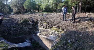 Kuşadası’nda 2 bin 350 yıllık tümülüs bulundu