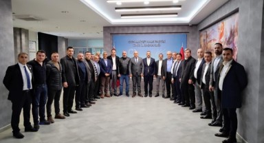 Türk-İş'ten Şenol Aslanoğlu'na ziyaret