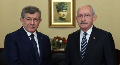 Davutoğlu, Kılıçdaroğlu ile bir araya geldi