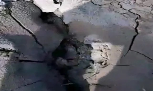 Elazığ'da deprem sonrası tedirgin eden görüntü!
