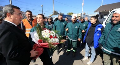 Hatay’daki Konak Belediyesi ekibi Görevinin ardından Konak’a döndü