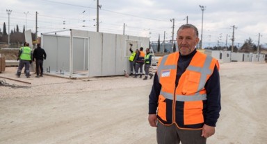 İzmir Büyükşehir Kahramanmaraş’ta 232 konteynerli kent kuruyor