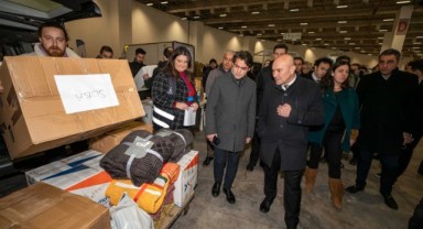 İzmir’den deprem bölgesine destek çığ gibi büyüyor