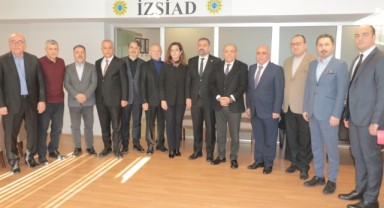 İZSİAD’a CHP İzmir İl Başkanı Aslanoğlu ziyareti