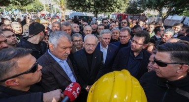 Kılıçdaroğlu, deprem bölgesinde