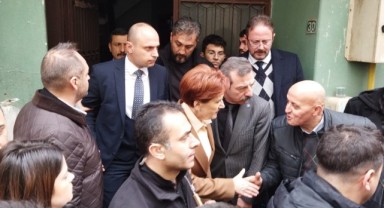 Meral Akşener, Sinan Ateş'in ailesini ziyaret etti