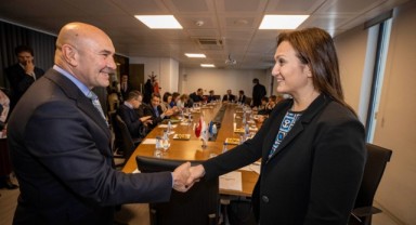 Soyer AB heyetini ağırladı