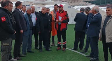 Başkan Tekin, Osmaniye'de...