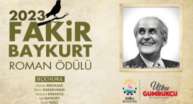 Çiğli’de 2023 Fakir Baykurt Roman Ödülü için geri sayım başladı!