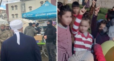 Depremzede çocuklar Menzil Cemaati'ne teslim: 'Yüzlerce çocuk köyümüzde' açıklaması
