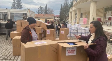 Efes Selçuk'tan kadın dayanışması: Filiz Ceritoğlu Sengel 8 Mart'ta deprem bölgesinde...