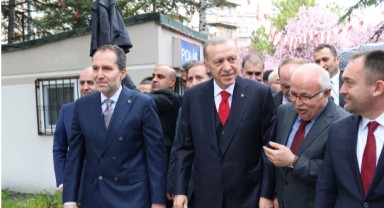 Erdoğan, Fatih Erbakan ile bir araya geldi