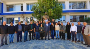EYT’li çalışanlardan Güzelbahçe Belediyesi’ne veda