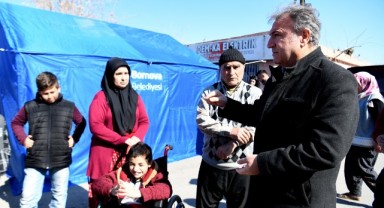 Kahramanmaraş’ta engelli çocuklara Bornova Belediyesi’nden özel destek