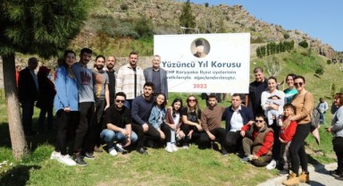 Karşıyaka'da '100. yıl korusu'