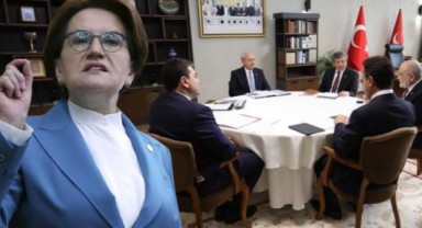 Millet İttifakı toplantı için Akşener'i bekliyor