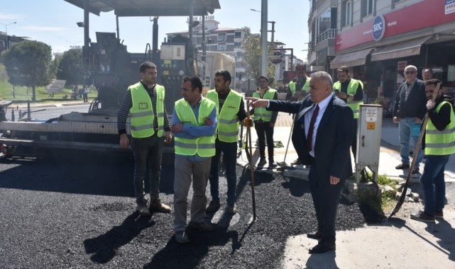 Torbalı’da asfalt seferberliği yeniden başladı