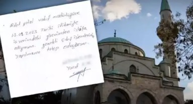 Yasak aşkı ortaya çıkan imam camideki görevinden istifa etti