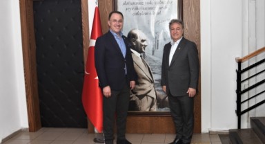 Başkan Çalık’tan Başkan İduğ’a ziyaret