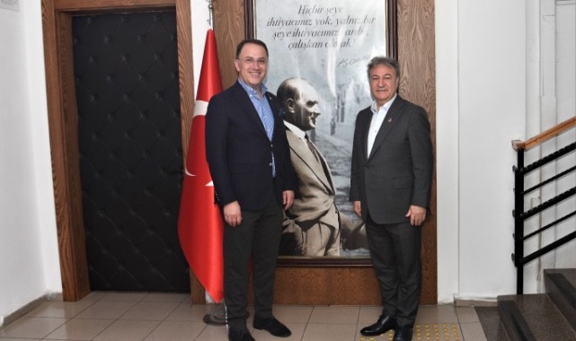Başkan Çalık’tan Başkan İduğ’a ziyaret