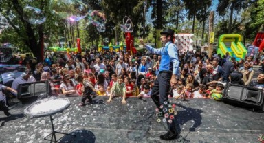 Buca Belediyesi Çocuk Şenliği’ne yoğun ilgi