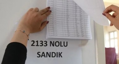 Dikkat! Seçmen listeleri yarın askıdan inecek