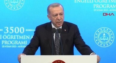 Erdoğan: Mayıs ayında 45 bin öğretmen ataması yapacağız