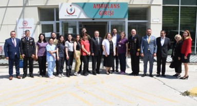 Foça protokolü ramazan bayramını kutladı