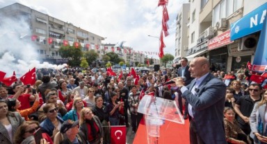 Güzelbahçe ve Narlıdere’de iktidar sözü Soyer: İzmir rekorlar kıracak!