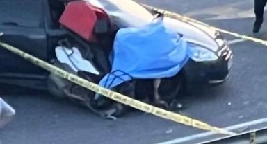 Otomobil ile çarpışan motosiklet sürücüsü hayatını kaybetti!