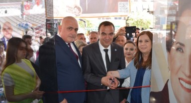 Öztürk Keskin seçim ofisi halaylarla açıldı