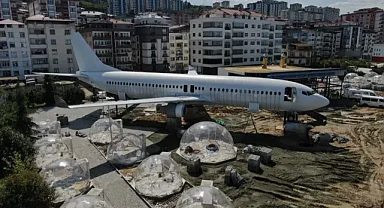 Pistten çıkan uçak pide salonu olmak için gün sayıyor!