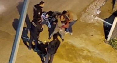 Şiddet gördüğü kocasını polise vermemek için direndi!