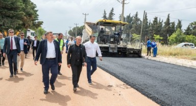 Başkan Soyer, Çeşme'deki yatırımları inceledi