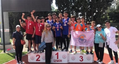 Bayraklılı atletizmciler yarı finalde