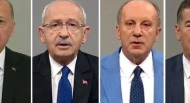 Cumhurbaşkanı adayları TRT'de propaganda konuşmalarını yaptı