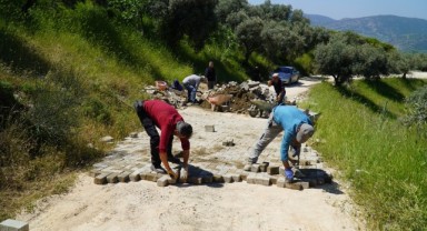 Halk ve belediye el ele verdi: Üreticiler imeceyle yollarına kavuştu