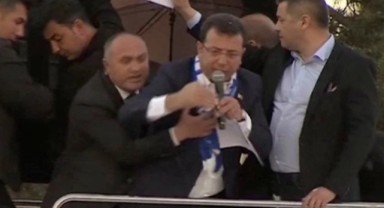İmamoğlu’na taşlı saldırıyı ABD medyası böyle duyurdu