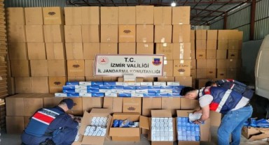 İzmir'de 34 milyon bandrolsüz makaron ele geçirildi!