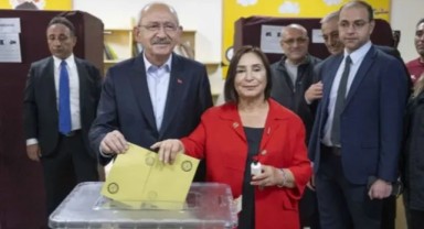 Kılıçdaroğlu oy kullandığı sandıktan birinci çıktı
