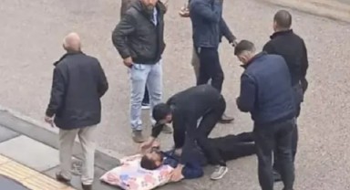 Komşusunu vuran bekçinin serbest kalmasına tepki!