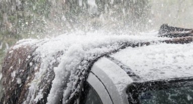 Meteoroloji uyardı: Dolu yağışına dikkat!