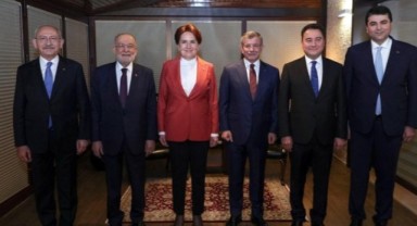 Millet İttifakı'nın liderlerinden CHP'de toplantı